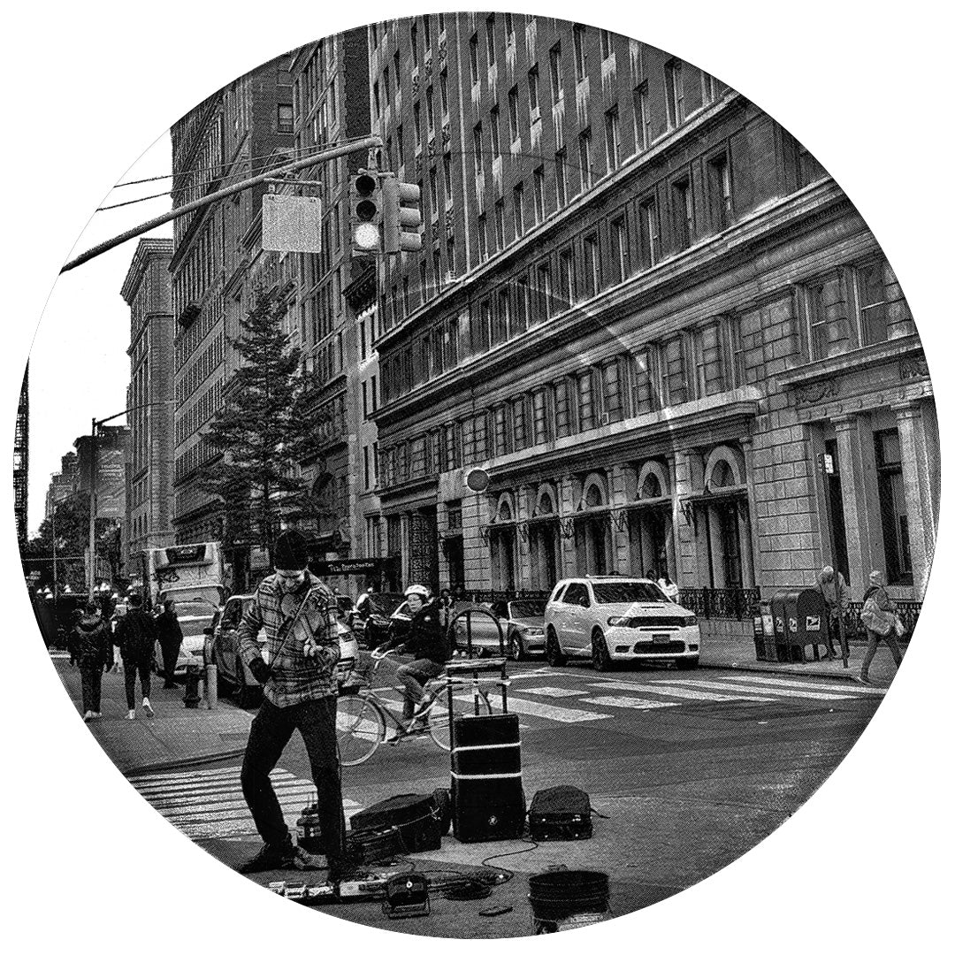 #136 Violin Street Musician New York City