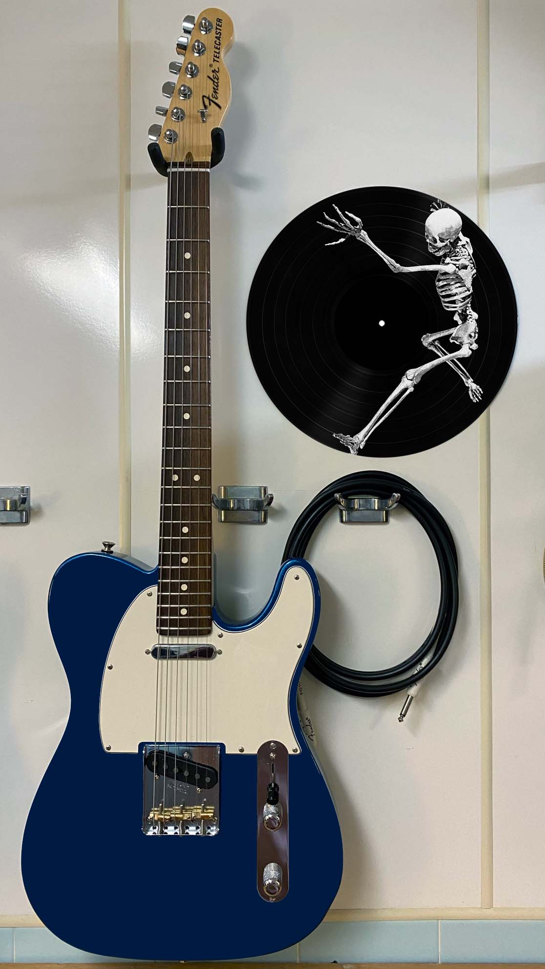 #34 Prehistoric Skeleton on a Record